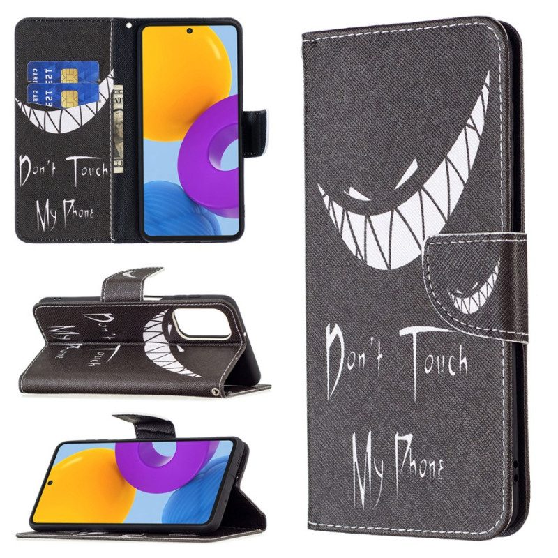 Folio Cover Samsung Galaxy M52 5G Sorriso Machiavellico