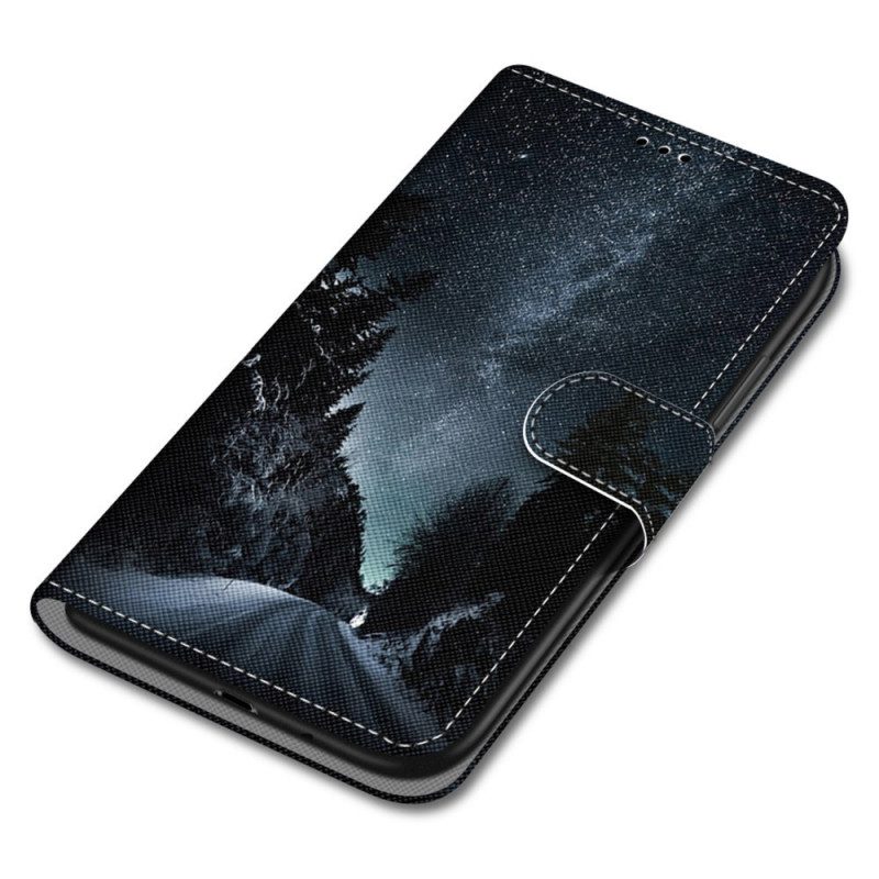 Folio Cover Samsung Galaxy M52 5G Strada Di Montagna