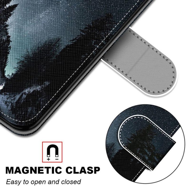 Folio Cover Samsung Galaxy M52 5G Strada Di Montagna