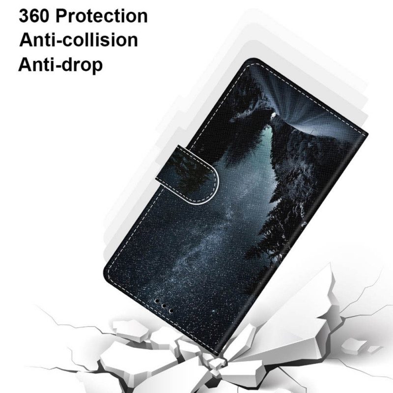 Folio Cover Samsung Galaxy M52 5G Strada Di Montagna