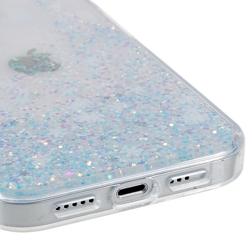 Cover iPhone 14 Fiocchi Di Paillettes