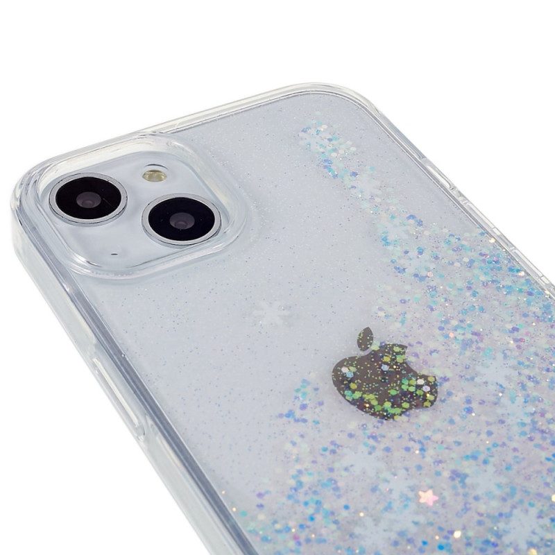 Cover iPhone 14 Fiocchi Di Paillettes