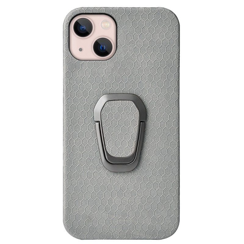 Cover iPhone 14 Nido D'ape Con Anello-supporto