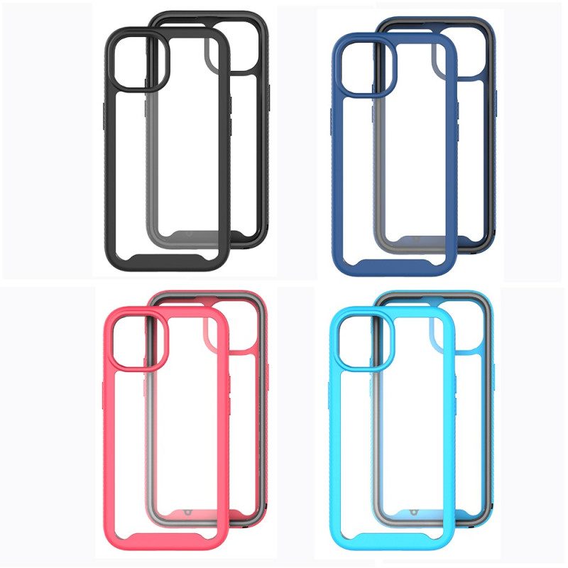 Cover iPhone 14 Paraurti Telaio Ibrido