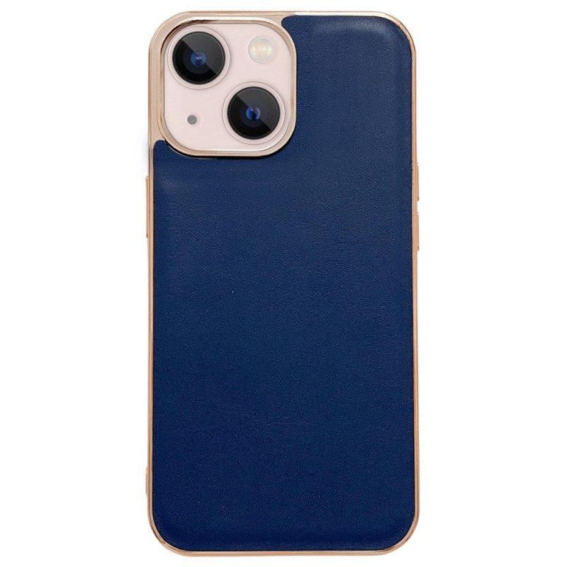 Cover iPhone 14 Pelle Vera