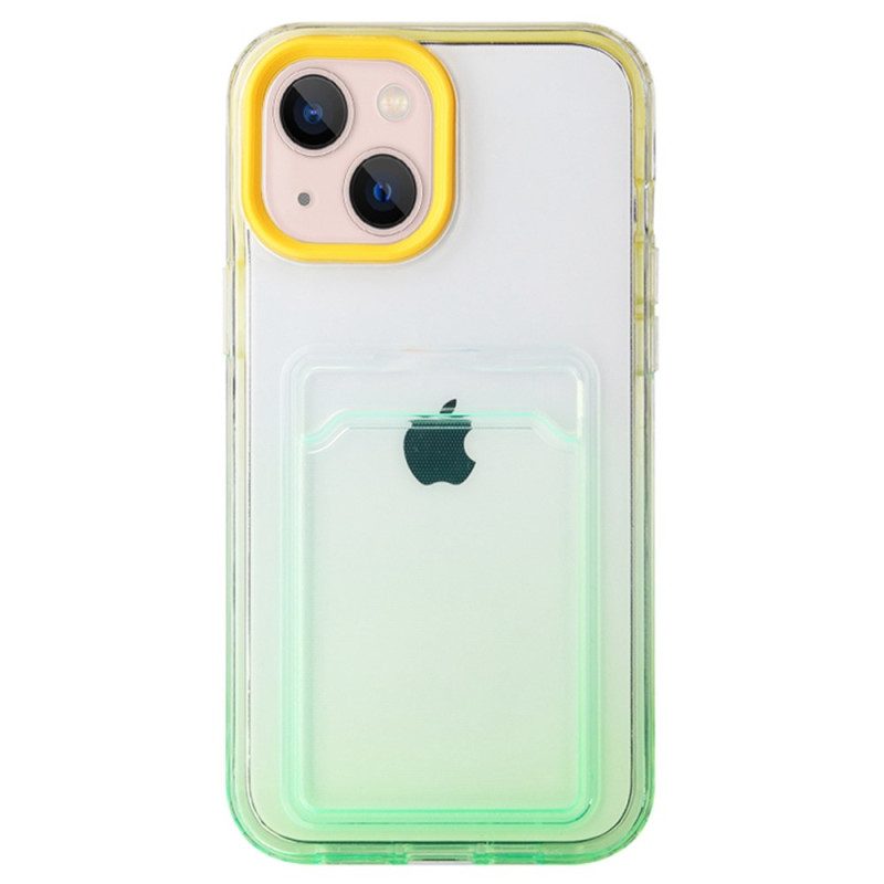 Cover iPhone 14 Portacarte Sfumato