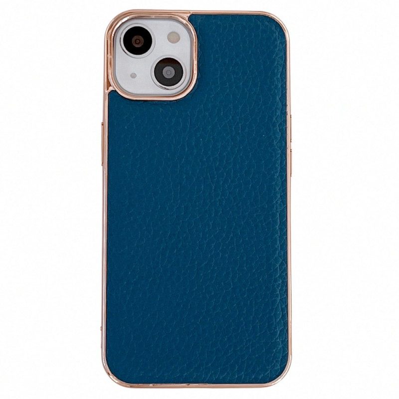 Cover iPhone 14 Serie Star In Vera Pelle