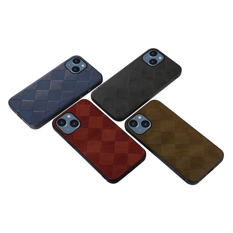 Cover iPhone 14 Trama Tessuta