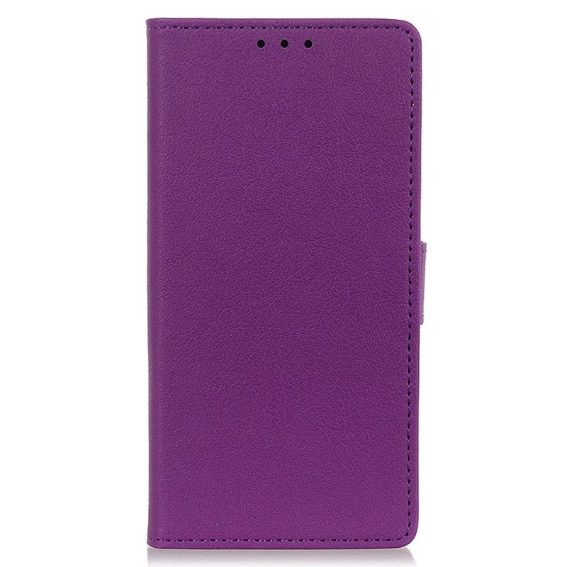 Custodia in pelle iPhone 14 Ecopelle Classica