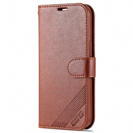 Custodia in pelle iPhone 14 Stile In Pelle Azns