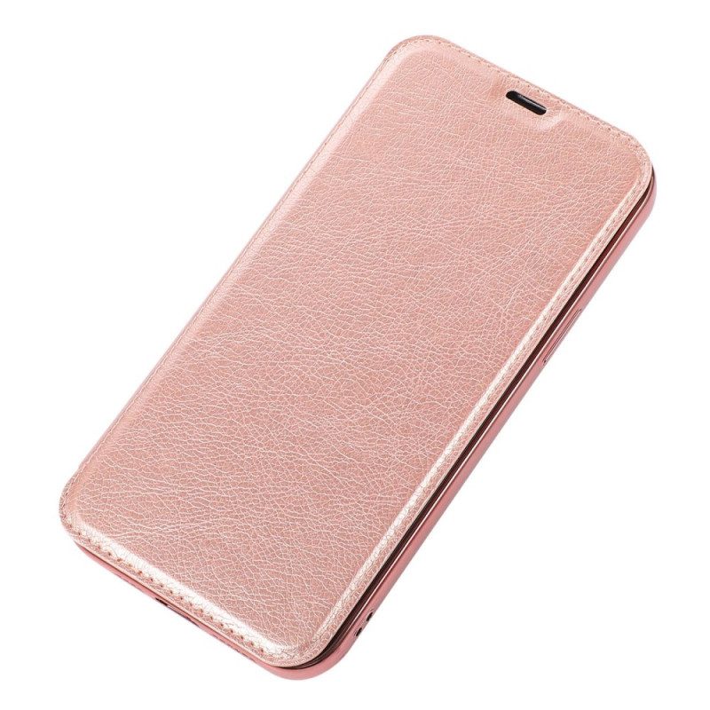 Folio Cover iPhone 14 Custodia in pelle Portacarte In Ecopelle