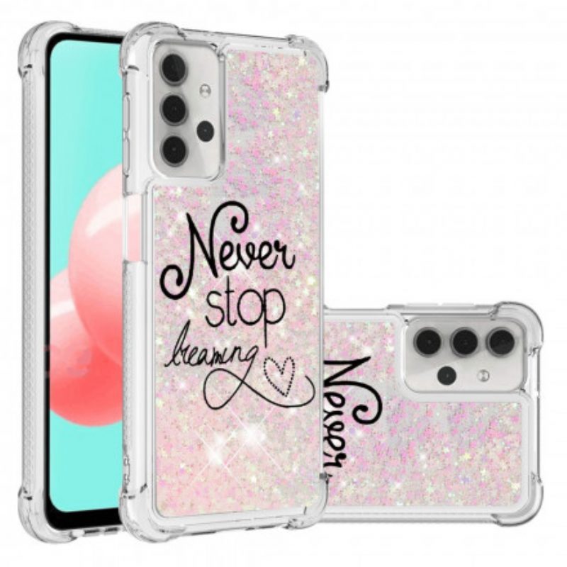 Cover Samsung Galaxy A32 5G Albero Glitterato