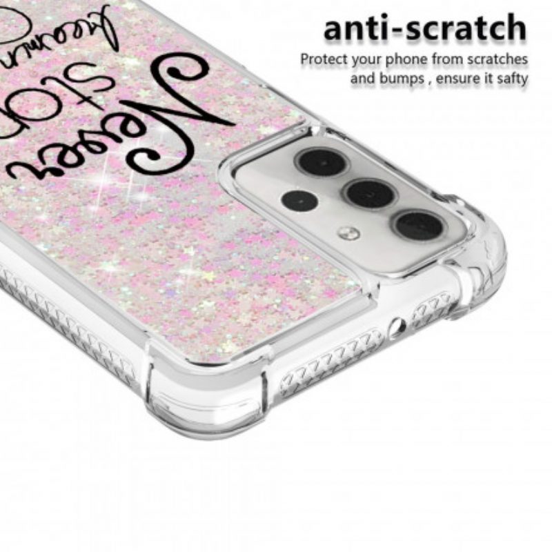 Cover Samsung Galaxy A32 5G Albero Glitterato