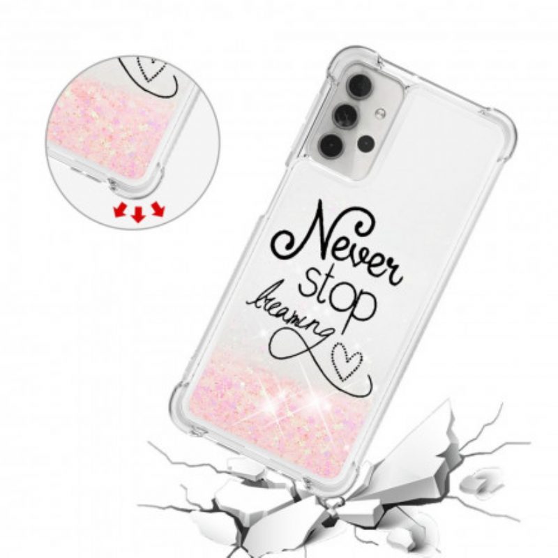 Cover Samsung Galaxy A32 5G Albero Glitterato