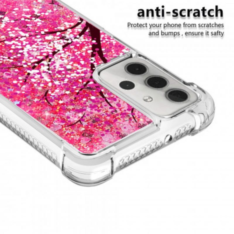 Cover Samsung Galaxy A32 5G Albero Glitterato