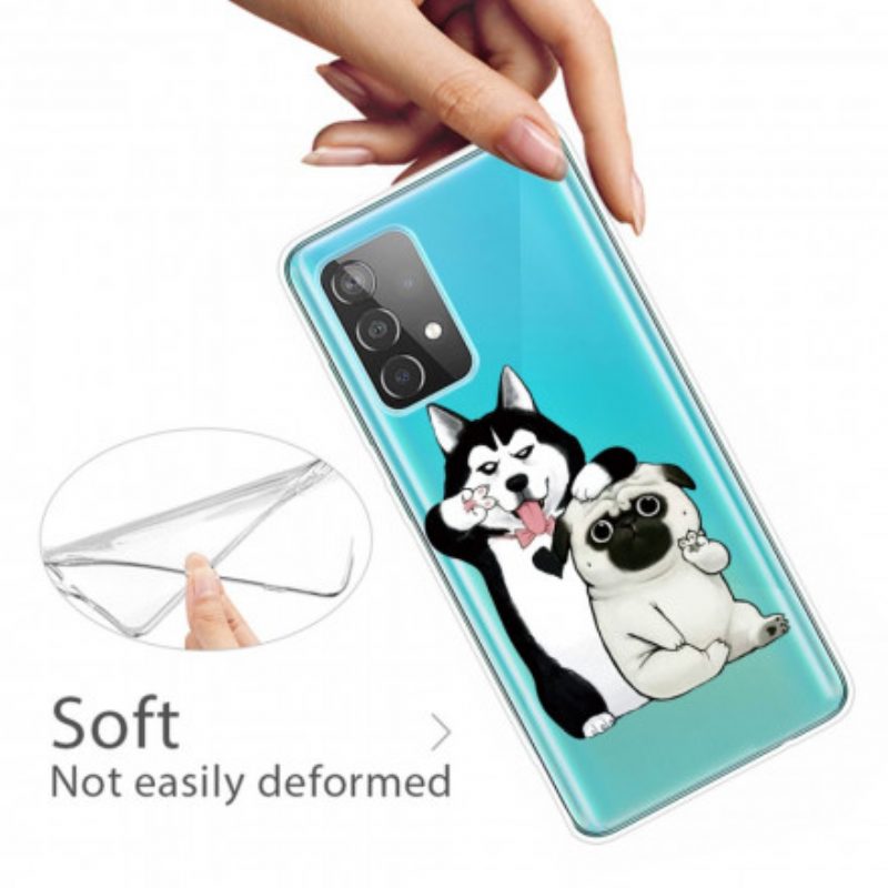 Cover Samsung Galaxy A32 5G Cani Divertenti