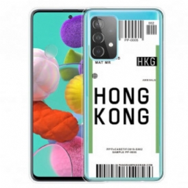 Cover Samsung Galaxy A32 5G Carta D'imbarco Per Hong Kong