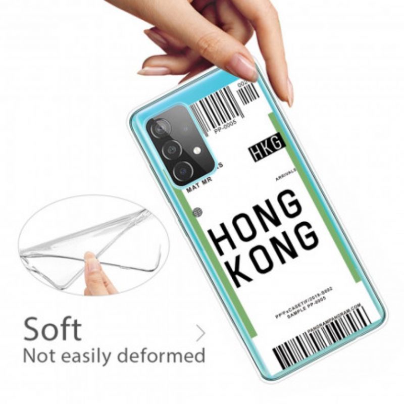 Cover Samsung Galaxy A32 5G Carta D'imbarco Per Hong Kong