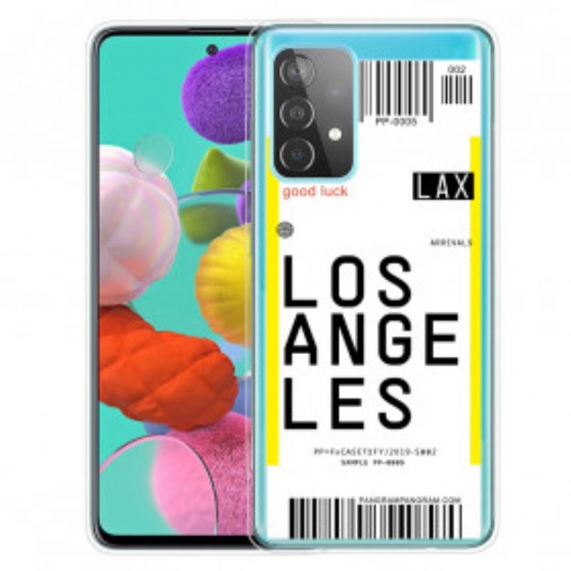 Cover Samsung Galaxy A32 5G Carta D'imbarco Per Los Angeles