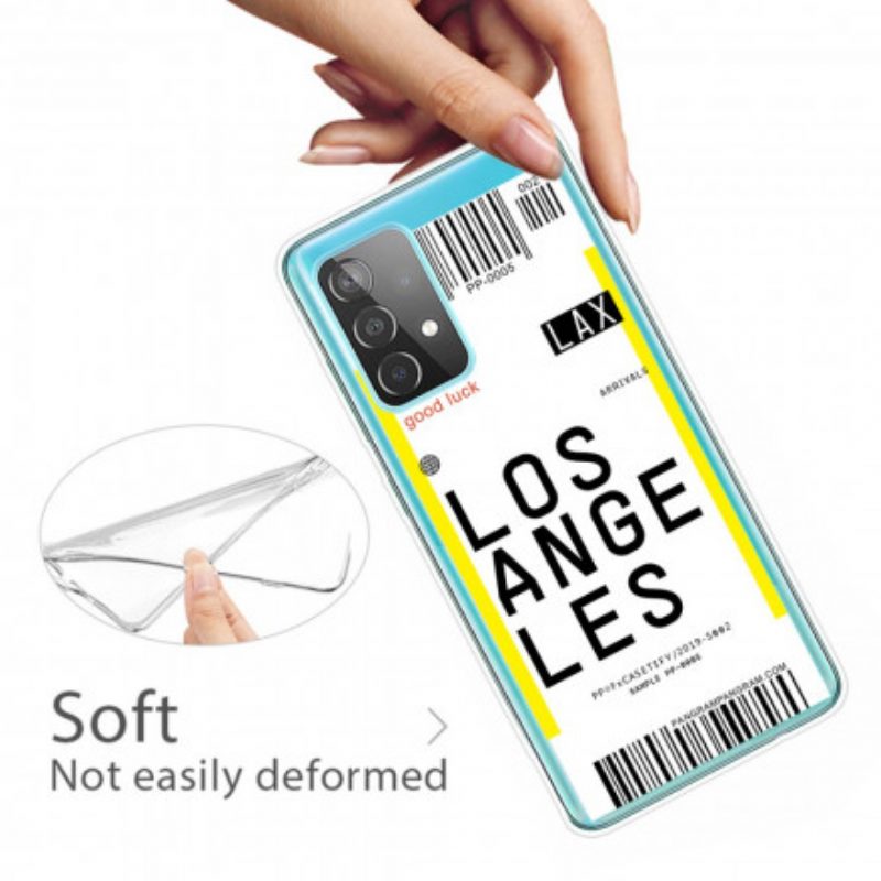 Cover Samsung Galaxy A32 5G Carta D'imbarco Per Los Angeles