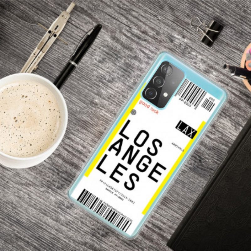 Cover Samsung Galaxy A32 5G Carta D'imbarco Per Los Angeles