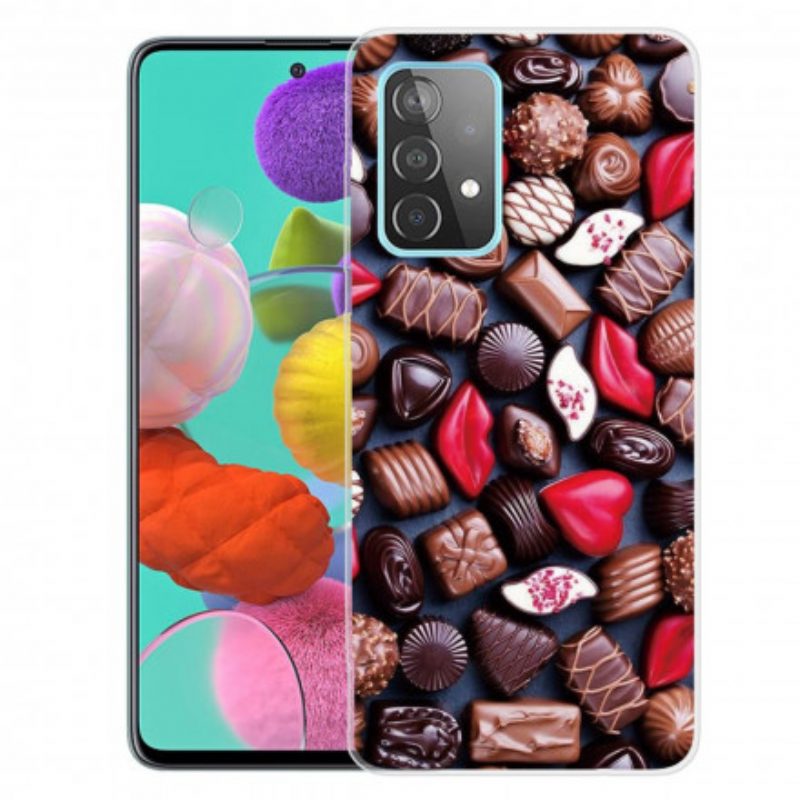 Cover Samsung Galaxy A32 5G Cioccolato Flessibile