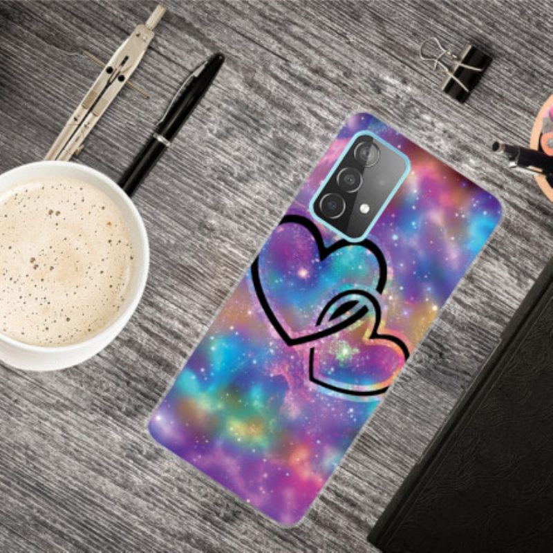 Cover Samsung Galaxy A32 5G Cuori Incatenati