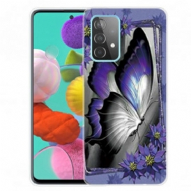 Cover Samsung Galaxy A32 5G Farfalla Reale