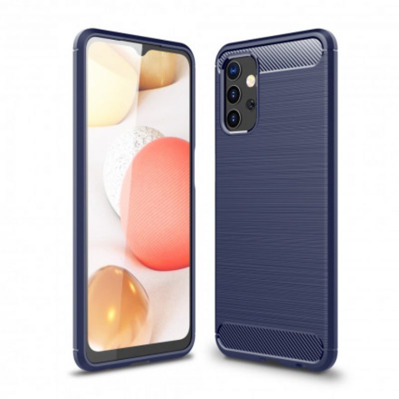 Cover Samsung Galaxy A32 5G Fibra Di Carbonio Spazzolata