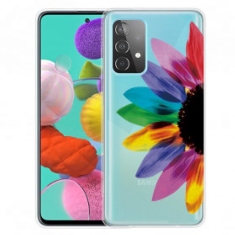 Cover Samsung Galaxy A32 5G Fiore Colorato