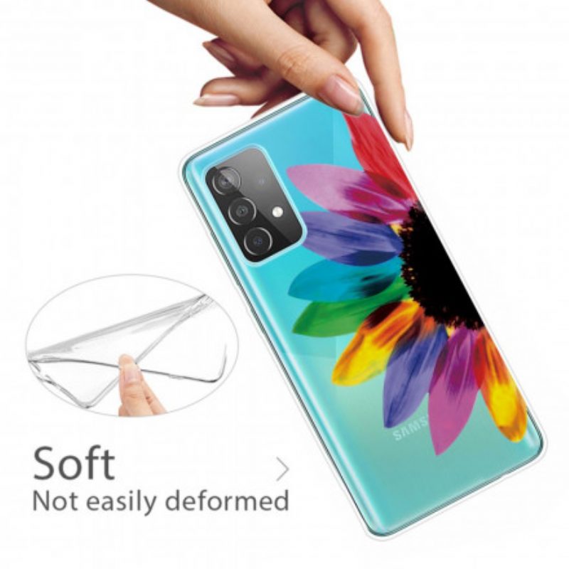 Cover Samsung Galaxy A32 5G Fiore Colorato