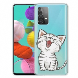 Cover Samsung Galaxy A32 5G Gatto Carino