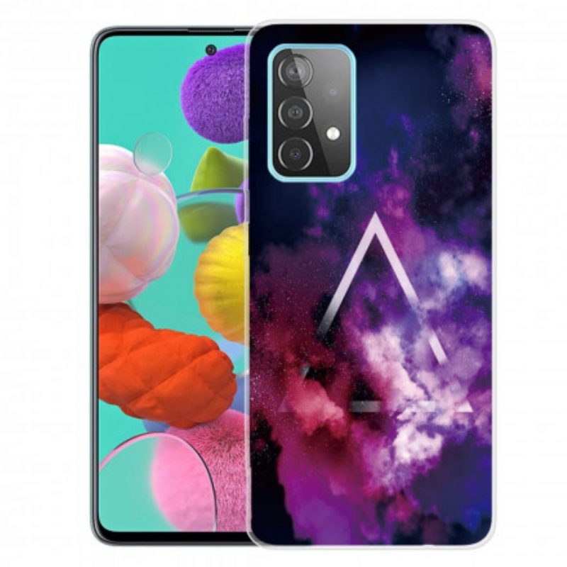 Cover Samsung Galaxy A32 5G Geometria Flessibile