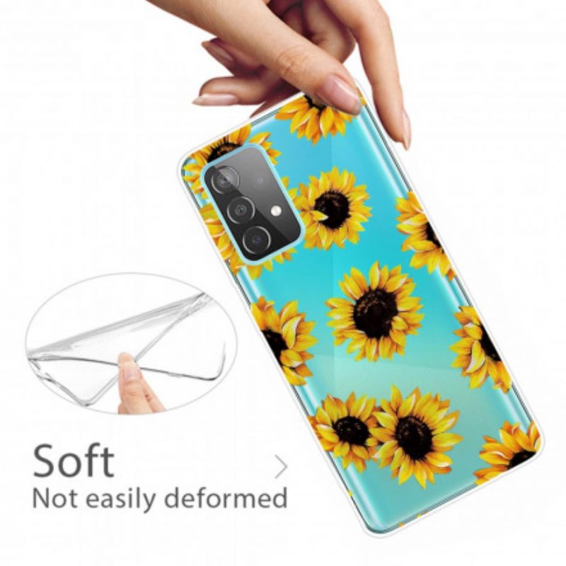 Cover Samsung Galaxy A32 5G Girasoli