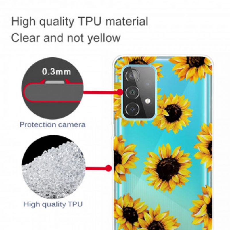 Cover Samsung Galaxy A32 5G Girasoli