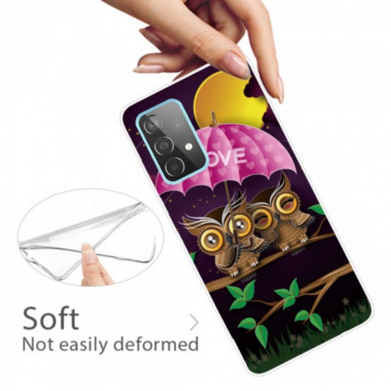 Cover Samsung Galaxy A32 5G Gufi Flessibili Dell'amore