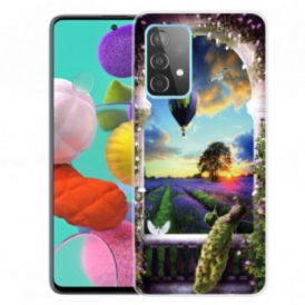 Cover Samsung Galaxy A32 5G Mongolfiera Flessibile