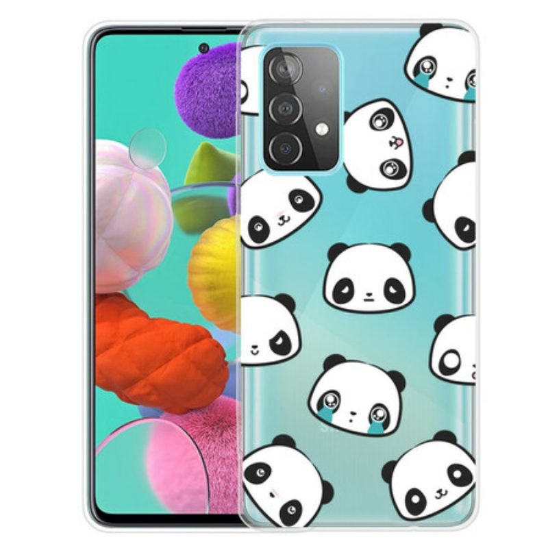 Cover Samsung Galaxy A32 5G Panda Sentimentali