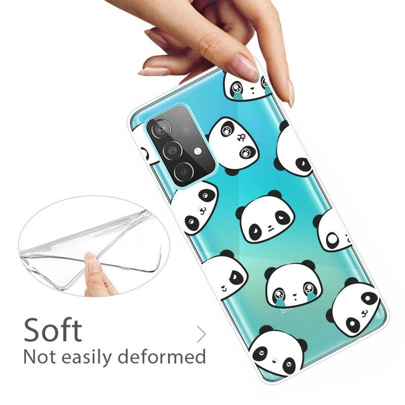 Cover Samsung Galaxy A32 5G Panda Sentimentali