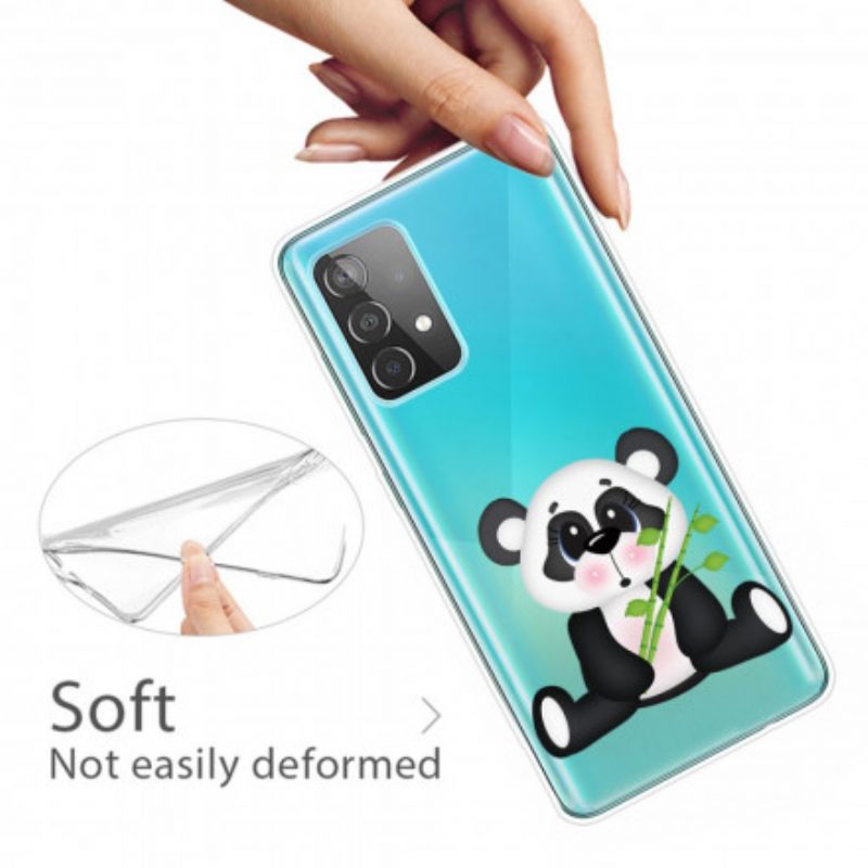 Cover Samsung Galaxy A32 5G Panda Triste Senza Soluzione Di Continuità