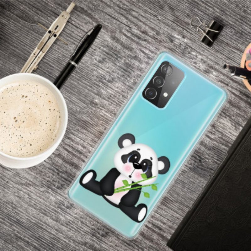 Cover Samsung Galaxy A32 5G Panda Triste Senza Soluzione Di Continuità