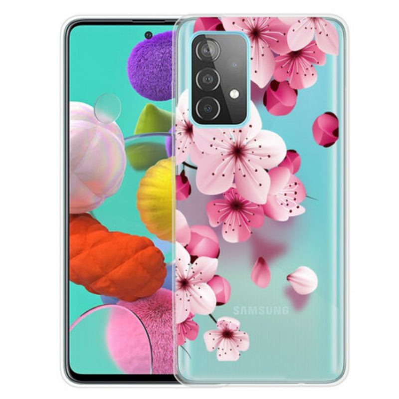 Cover Samsung Galaxy A32 5G Piccoli Fiori Rosa