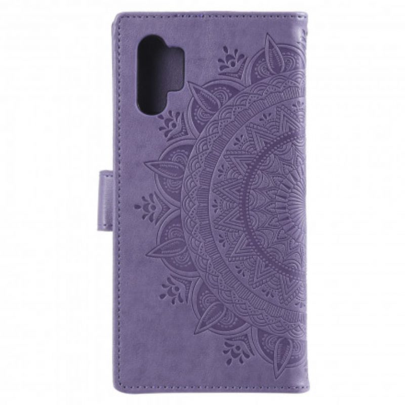 Custodia in pelle Samsung Galaxy A32 5G Mandala Del Sole