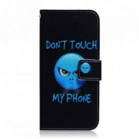 Custodia in pelle Samsung Galaxy A32 5G Telefono Emoji