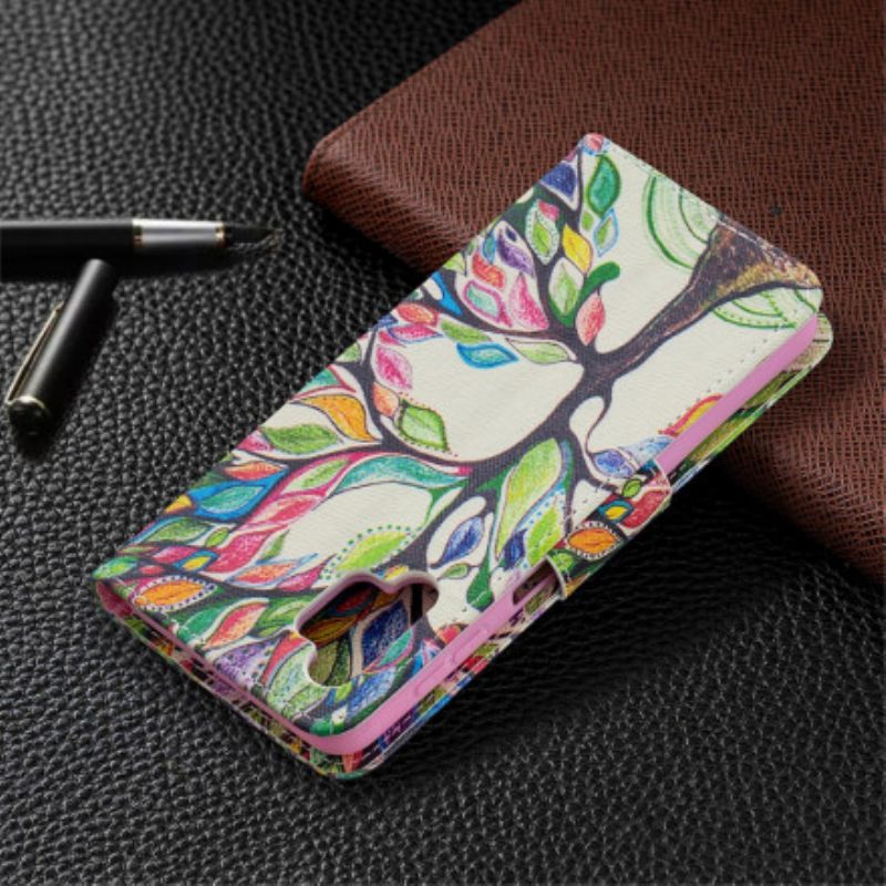 Folio Cover Samsung Galaxy A32 5G Albero Colorato