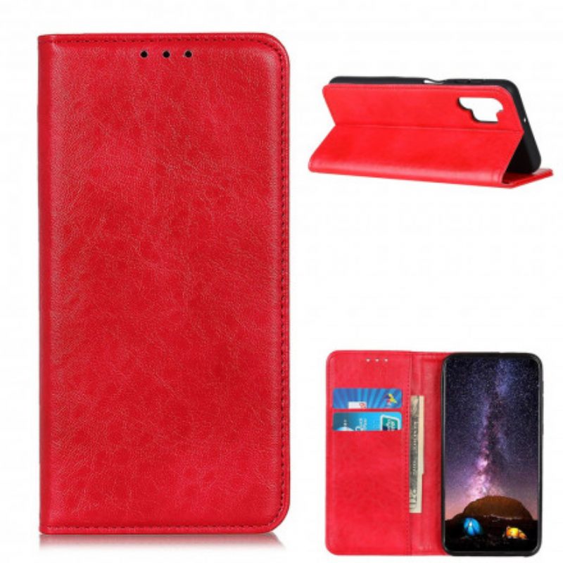 Folio Cover Samsung Galaxy A32 5G Custodia in pelle Struttura In Pelle Spaccata