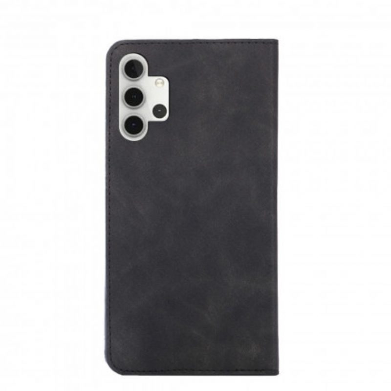 Folio Cover Samsung Galaxy A32 5G Custodia in pelle Tocco Di Pelle