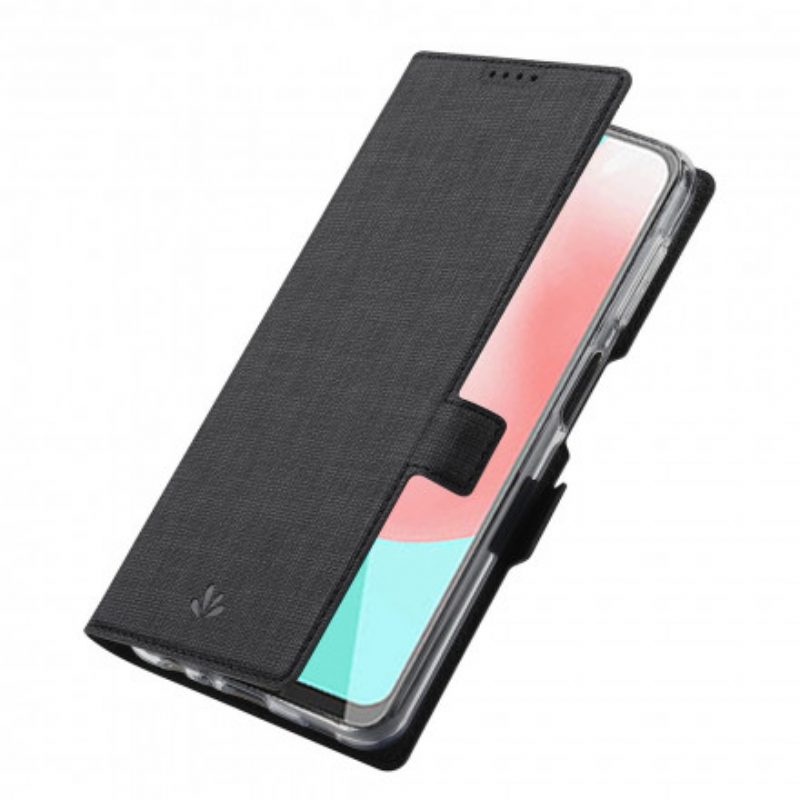 Folio Cover Samsung Galaxy A32 5G Custodia in pelle Vili Dmx Testurizzato