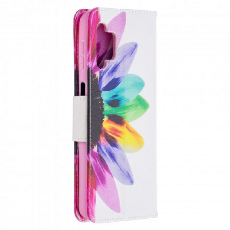 Folio Cover Samsung Galaxy A32 5G Fiore Dell'acquerello