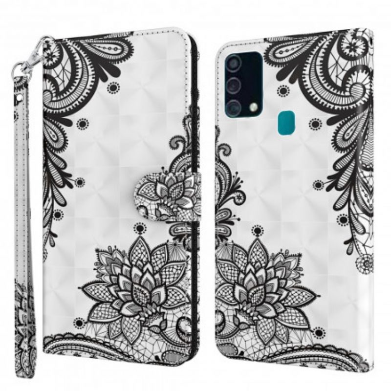 Folio Cover Samsung Galaxy A32 5G Pizzo Elegante